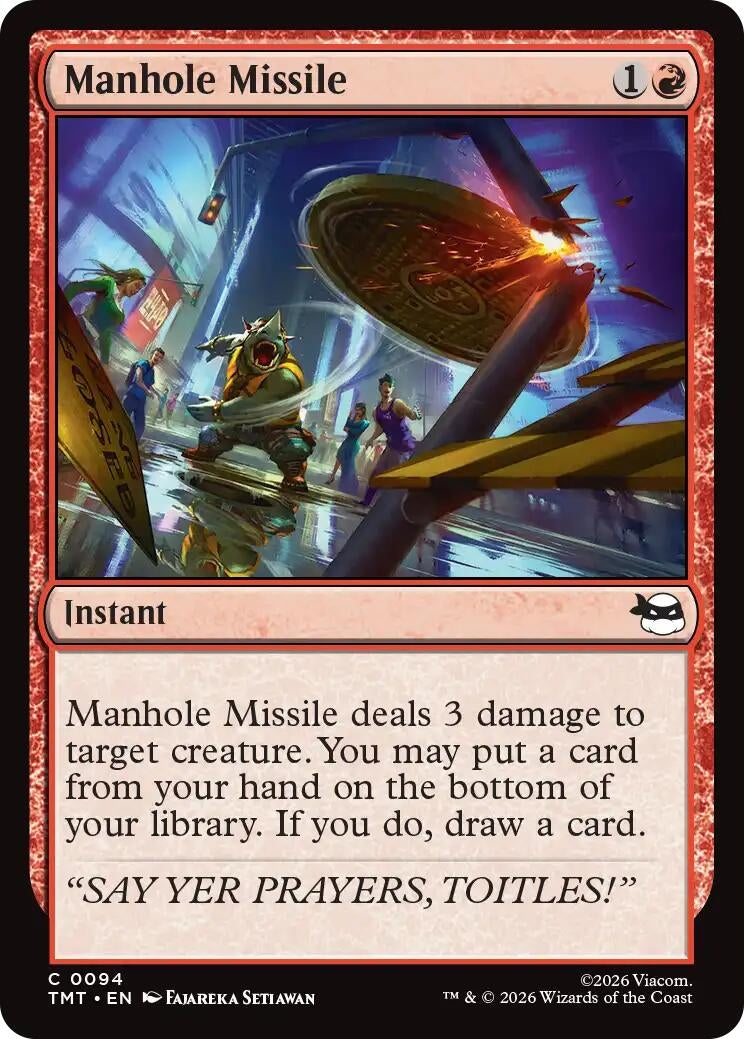 Manhole Missile (94)