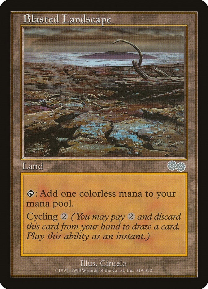 Image for Blasted Landscape (319) - Magic: The Gathering