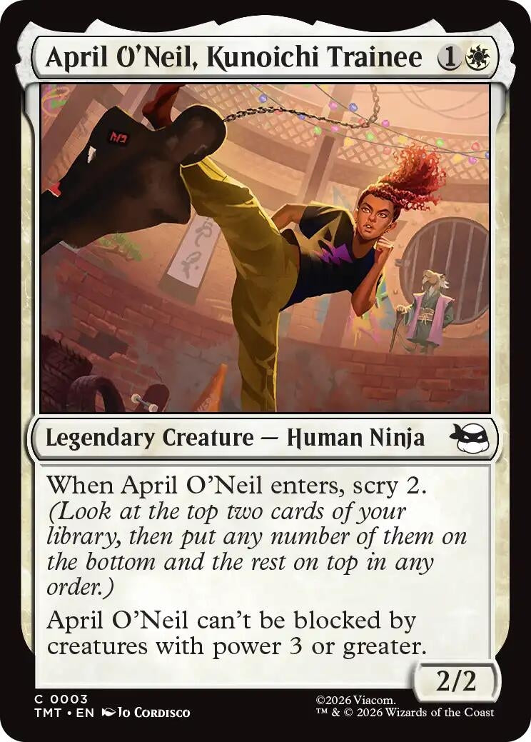 April O'Neil, Kunoichi Trainee (3)