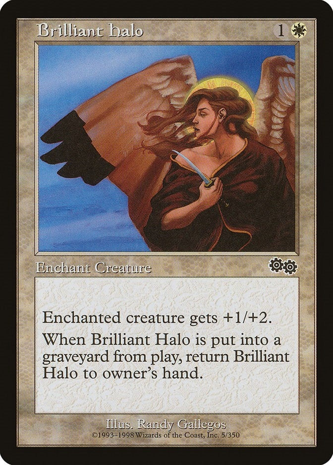 Image for Brilliant Halo (5) - Magic: The Gathering
