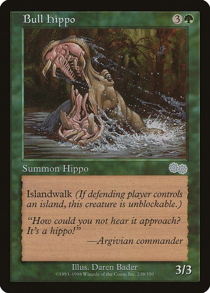 Image for Bull Hippo (239) - Magic: The Gathering
