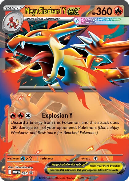 Image for Mega Charizard Y ex - 030 (030) - Pokemon