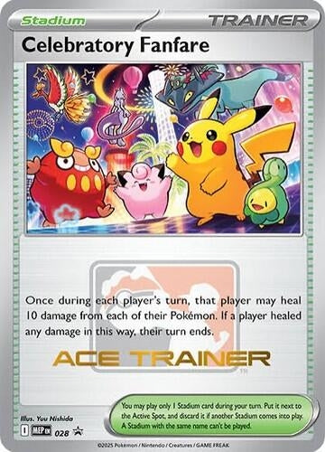 Image for Celebratory Fanfare (Ace Trainer) (028) - Pokemon