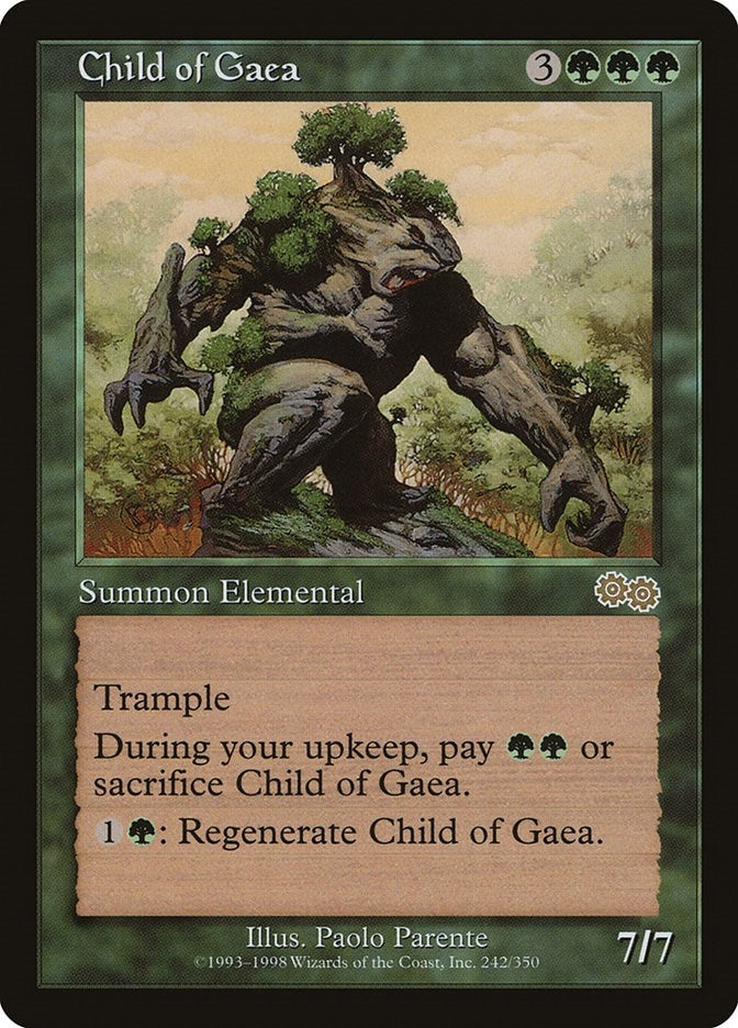 Image for Child of Gaea (242) - Magic: The Gathering