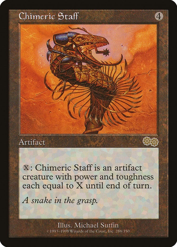 Image for Chimeric Staff (288) - Magic: The Gathering