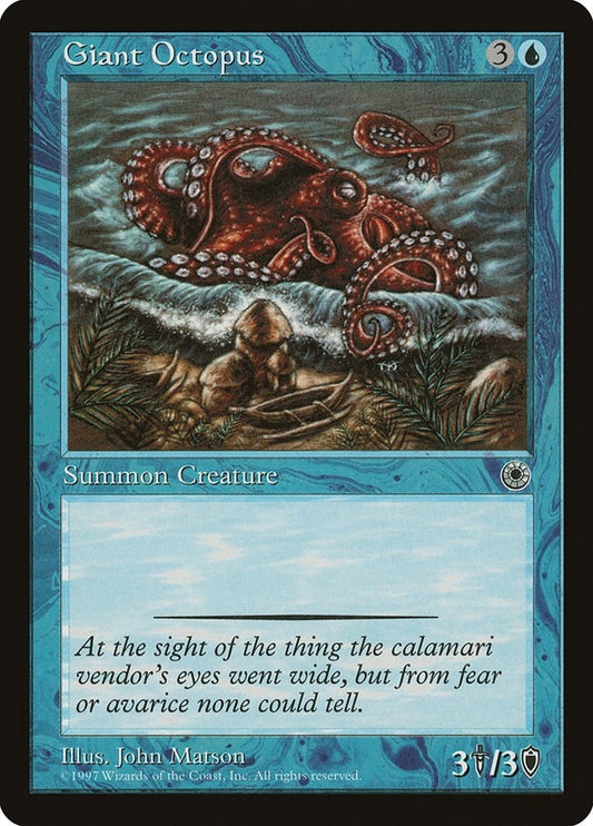 Image for Giant Octopus - Magic: The Gathering