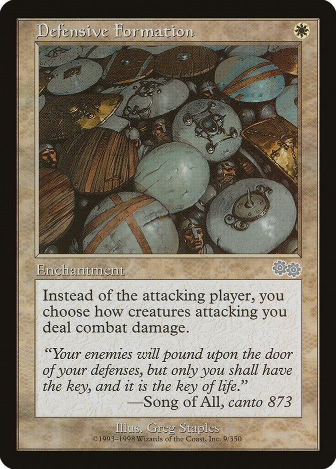 Image for Defensive Formation (9) - Magic: The Gathering