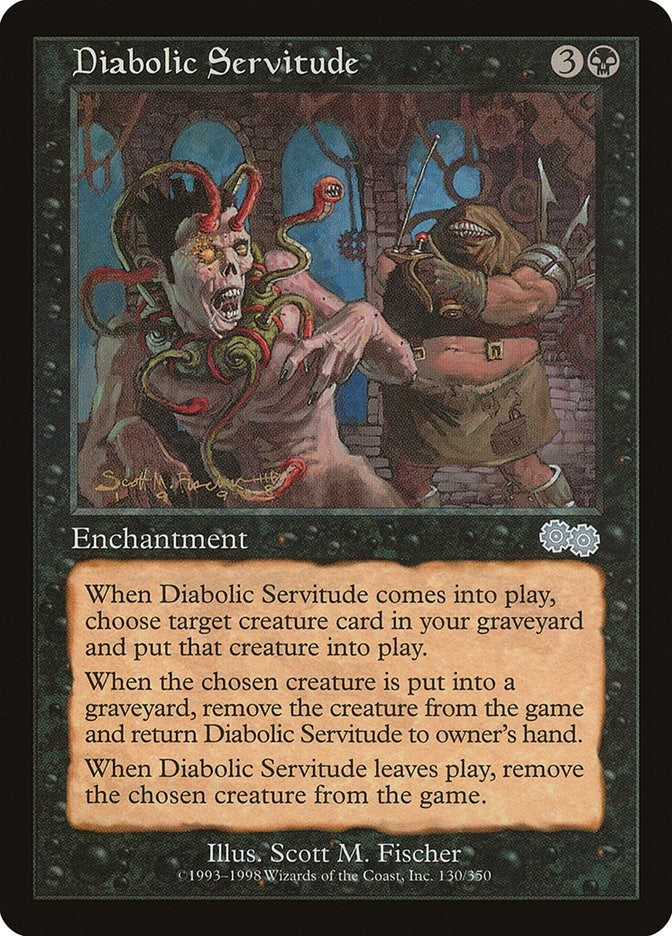 Image for Diabolic Servitude (130) - Magic: The Gathering