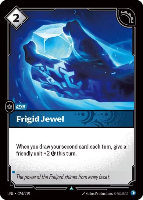 Image for Frigid Jewel (074/219) - Riftbound: League of Legends Trading Card Game