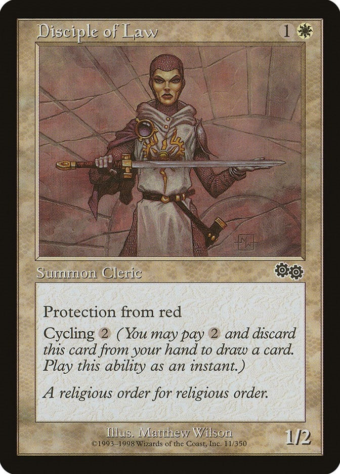 Image for Disciple of Law (11) - Magic: The Gathering