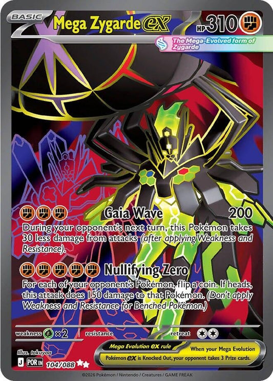Mega Zygarde ex (104/088)
