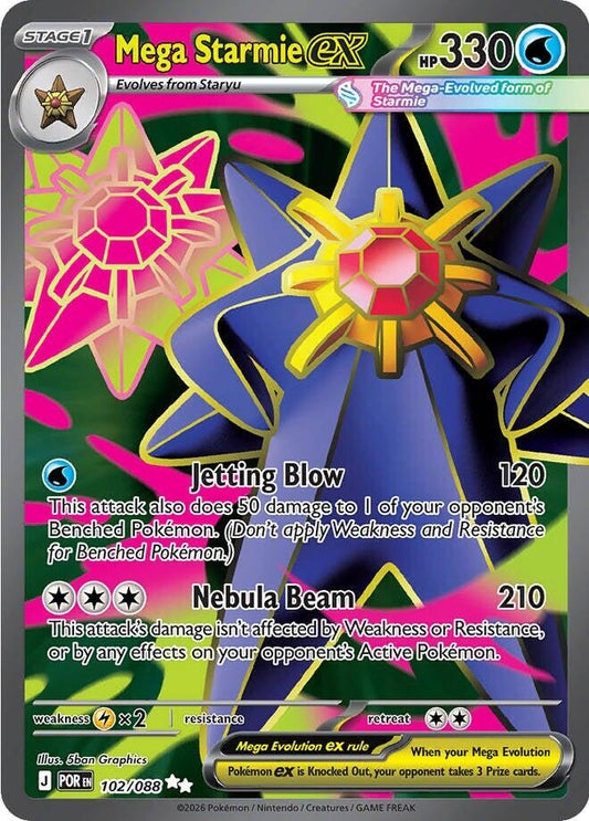 Mega Starmie ex (102/088)