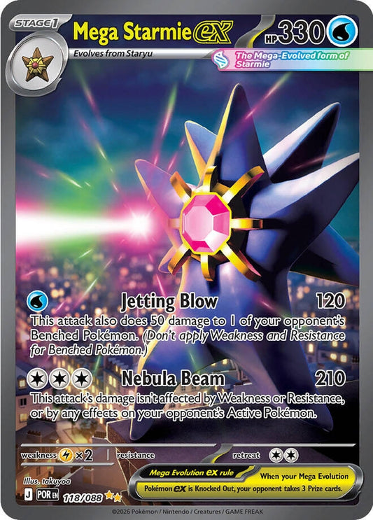 Mega Starmie ex (118/088)