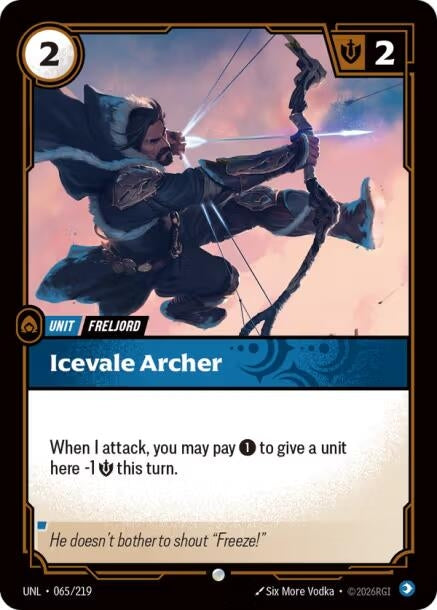 Image for Icevale Archer (065/219) - Riftbound: League of Legends Trading Card Game