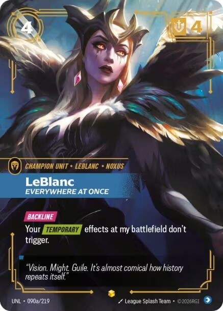 LeBlanc - Everywhere At Once (Alternate Art) (090a/219)