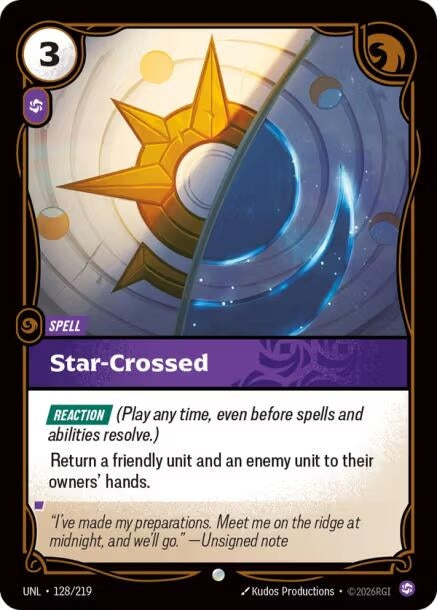 Image for Star-Crossed (128/219) - Riftbound: League of Legends Trading Card Game