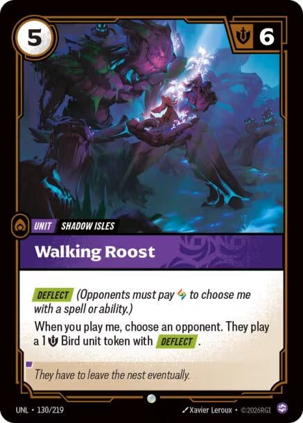Image for Walking Roost (130/219) - Riftbound: League of Legends Trading Card Game