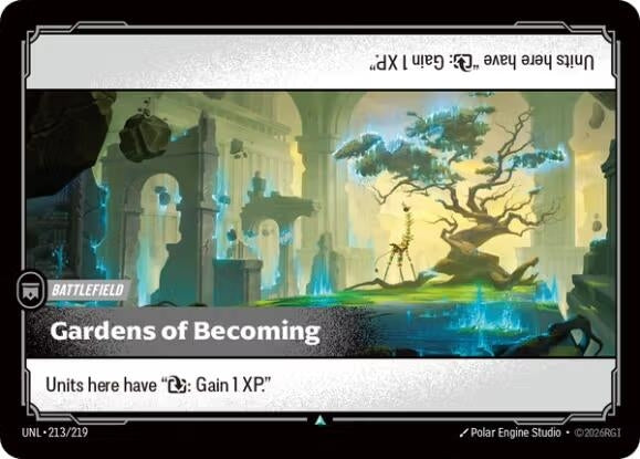 Image for Gardens of Becoming (213/219) - Riftbound: League of Legends Trading Card Game