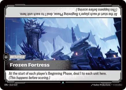 Image for Frozen Fortress (212/219) - Riftbound: League of Legends Trading Card Game