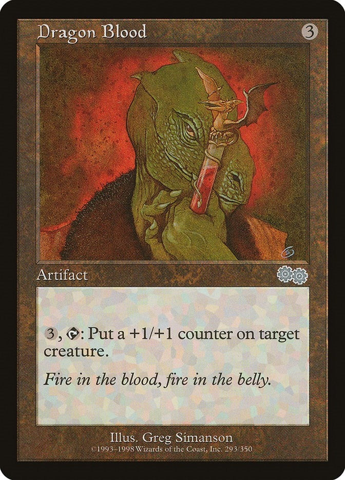 Image for Dragon Blood (293) - Magic: The Gathering