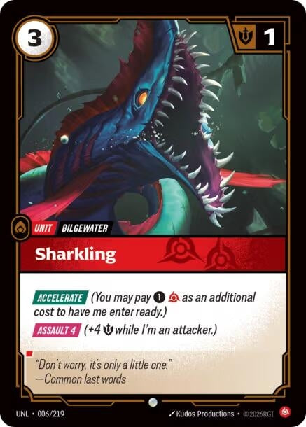 Image for Sharkling (006/219) - Riftbound: League of Legends Trading Card Game