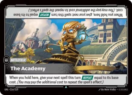 Image for The Academy (216/219) - Riftbound: League of Legends Trading Card Game