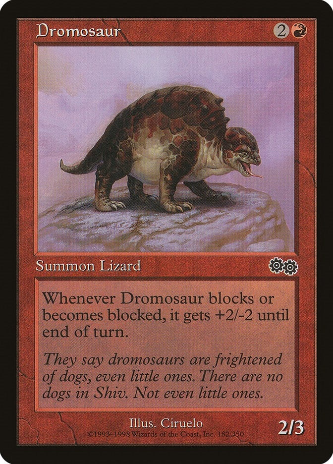 Image for Dromosaur (182) - Magic: The Gathering