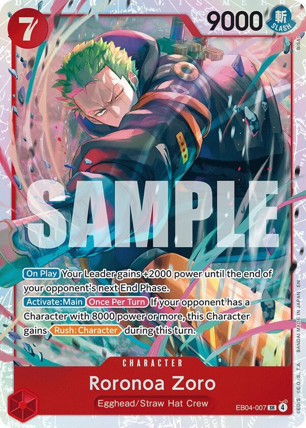 Image for Roronoa Zoro (EB04-007) (EB04-007) - One Piece Card Game