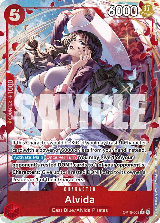 Image for Alvida (Alternate Art) (OP15-003) - One Piece Card Game