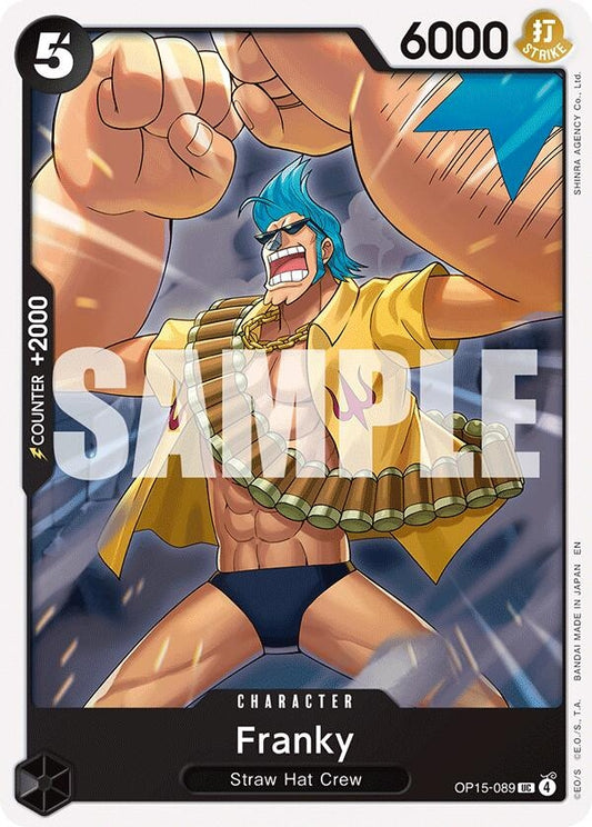 Image for Franky (OP15-089) - One Piece Card Game