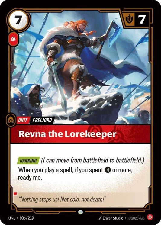 Image for Revna the Lorekeeper (005/219) - Riftbound: League of Legends Trading Card Game