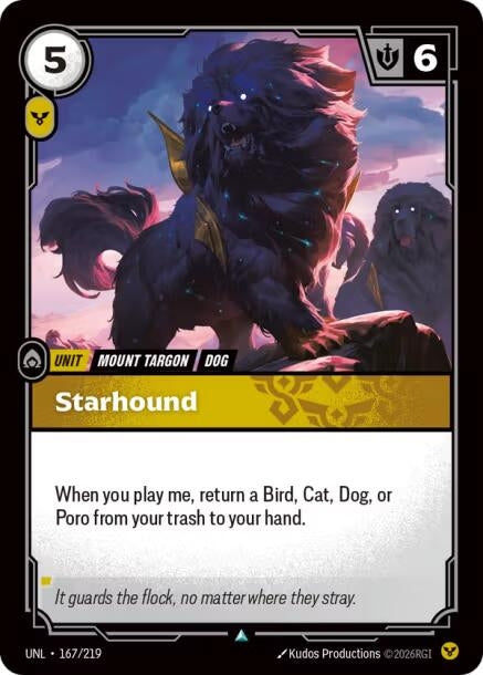 Image for Starhound (167/219) - Riftbound: League of Legends Trading Card Game