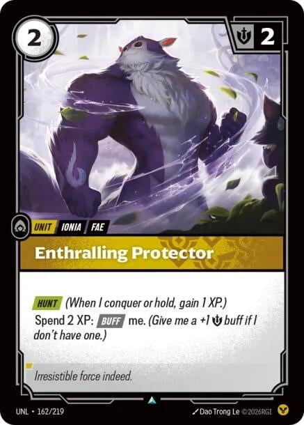 Image for Enthralling Protector (162/219) - Riftbound: League of Legends Trading Card Game