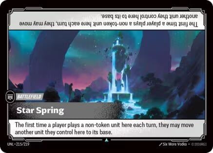 Image for Star Spring (215/219) - Riftbound: League of Legends Trading Card Game