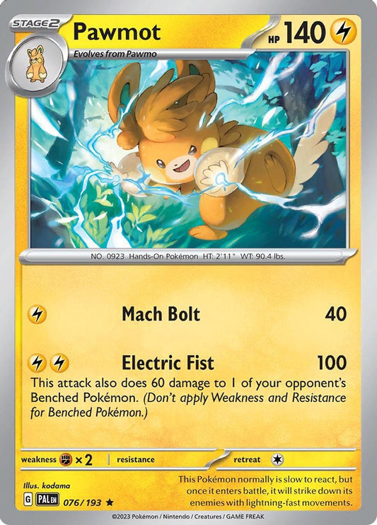 Image for Pawmot (076/193) - Pokemon