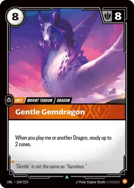 Gentle Gemdragon (104/219)
