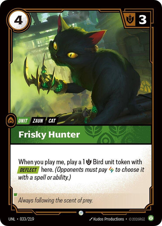 Image for Frisky Hunter (033/219) - Riftbound: League of Legends Trading Card Game