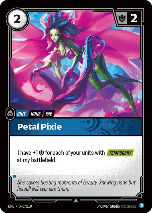 Image for Petal Pixie (076/219) - Riftbound: League of Legends Trading Card Game