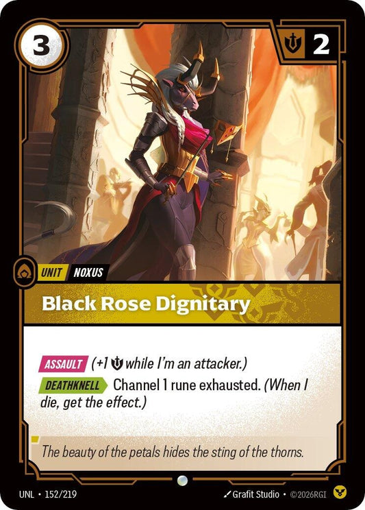 Black Rose Dignitary (152/219)