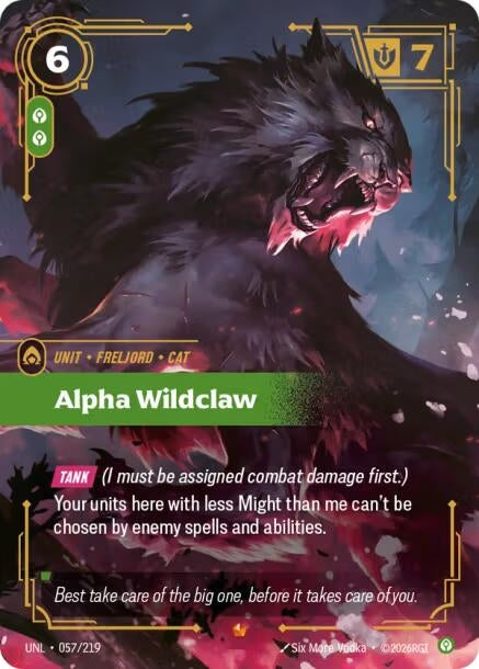 Alpha Wildclaw (057/219)