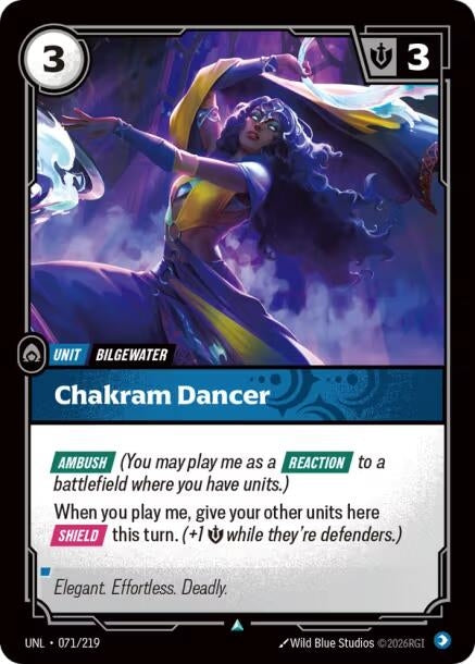 Image for Chakram Dancer (071/219) - Riftbound: League of Legends Trading Card Game