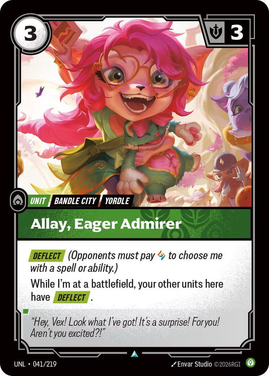 Image for Allay, Eager Admirer (041/219) - Riftbound: League of Legends Trading Card Game