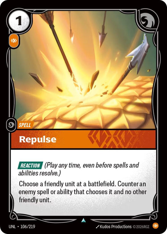 Image for Repulse (106/219) - Riftbound: League of Legends Trading Card Game