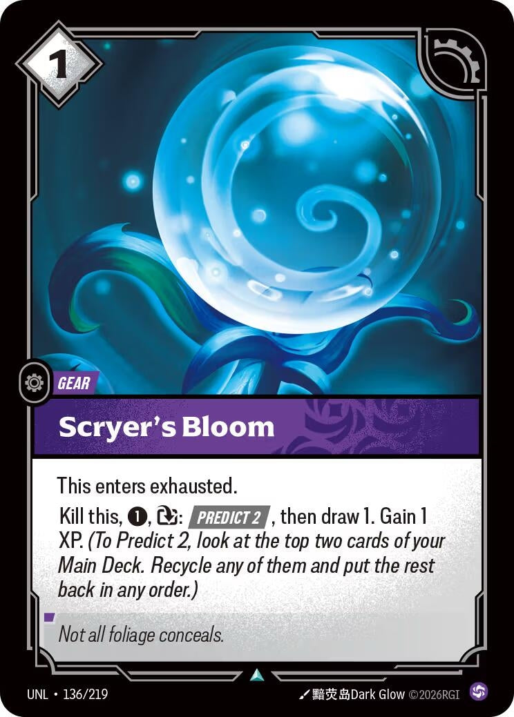 Image for Scryer's Bloom (136/219) - Riftbound: League of Legends Trading Card Game