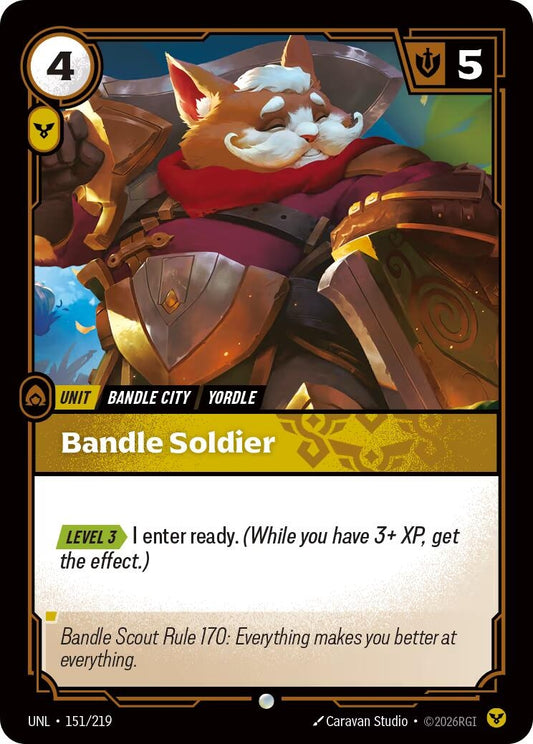 Image for Bandle Soldier (151/219) - Riftbound: League of Legends Trading Card Game