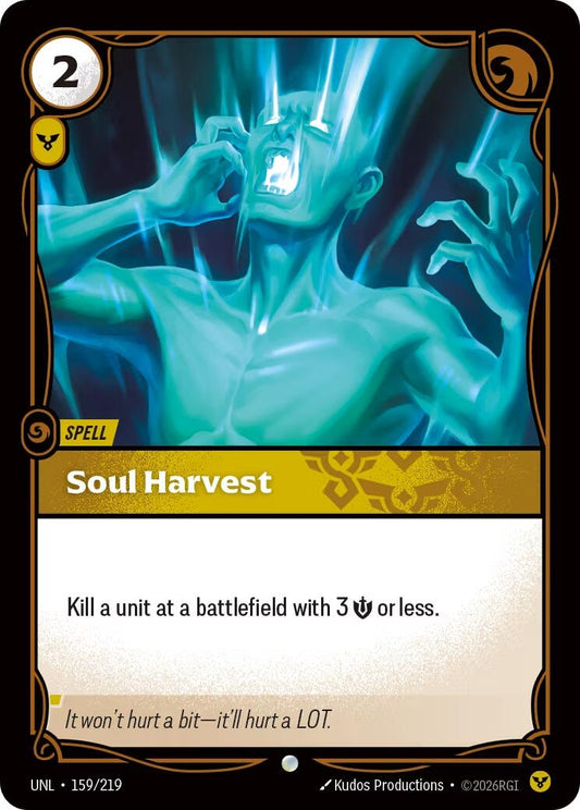 Image for Soul Harvest (159/219) - Riftbound: League of Legends Trading Card Game