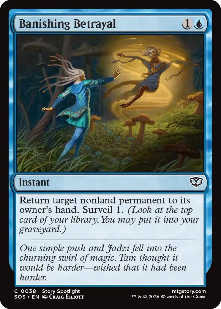 Image for Banishing Betrayal (38) - Magic: The Gathering