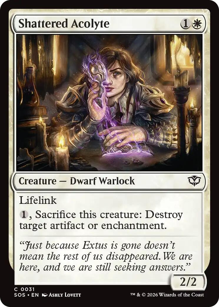 Image for Shattered Acolyte (31) - Magic: The Gathering