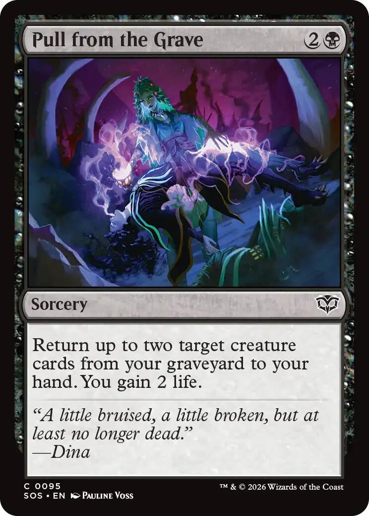 Image for Pull from the Grave (95) - Magic: The Gathering