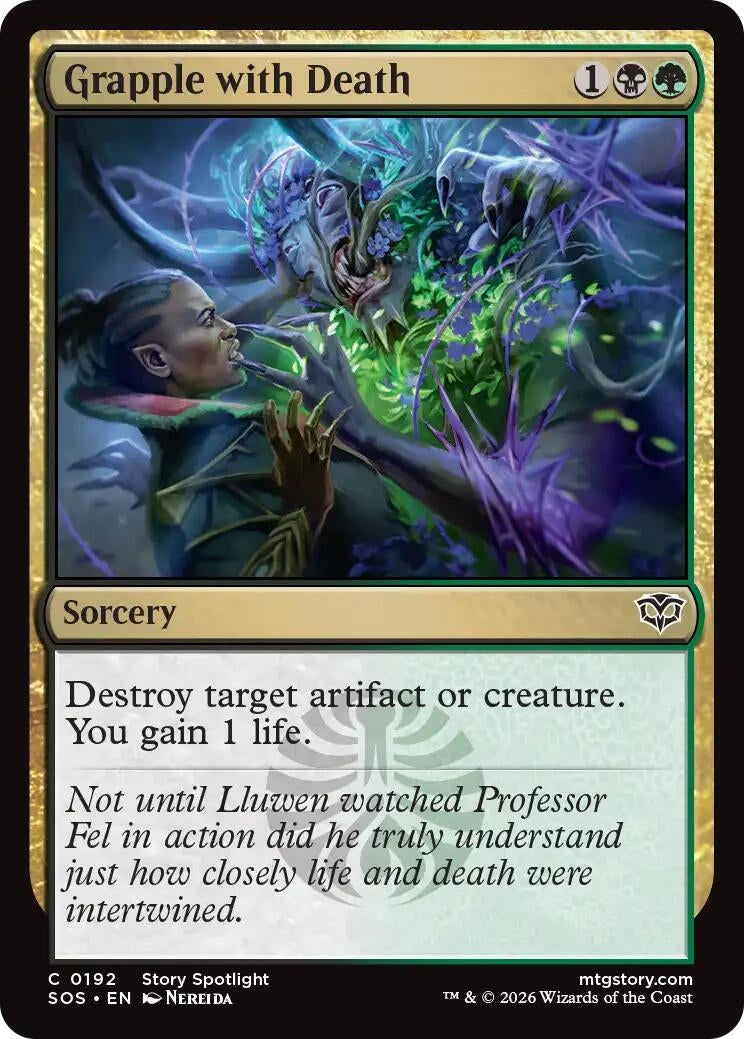 Image for Grapple with Death (192) - Magic: The Gathering